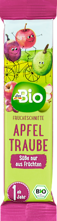 Fruchtriegel Apfel-Traube ab 1Jahr dmBio