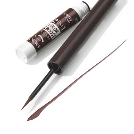 Eyeliner 2in1&nbsp;Color&nbsp;&&nbsp;Boost&nbsp;Serum 020&nbsp;Brown trend !t up