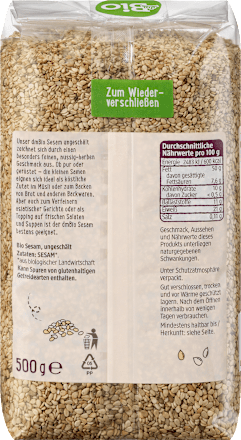 Sesam, ungeschält dmBio