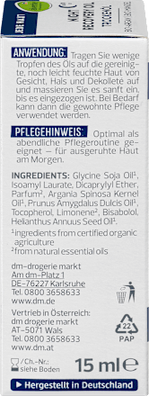 Gesichtsöl Night Recovery Trockenöl alverde NATURKOSMETIK