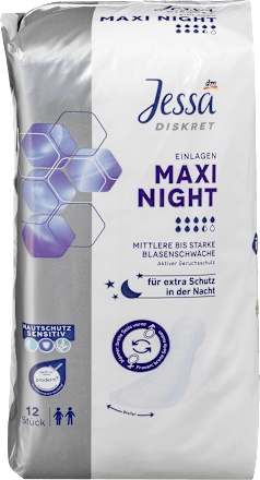 Maxi ulošci za inkontinenciju Night  Jessa DISKRET