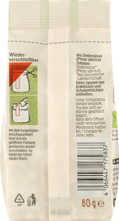 Bio cedrini oreščki (pinjole) dmBio