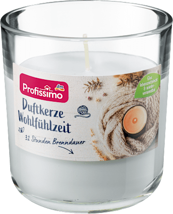 Duftkerze Wohlfühlzeit Profissimo