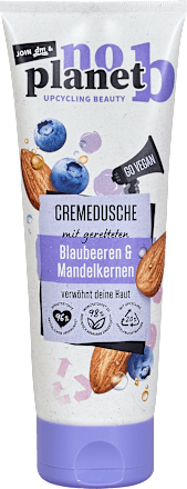 Cremedusche mit Blaubeeren & Mandelkernen No Planet B