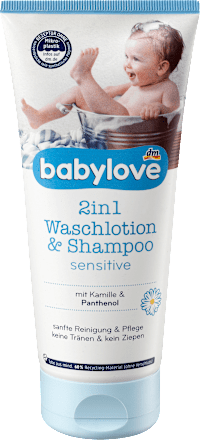 mycí emulze a šampon 2 v 1 Sensitive babylove