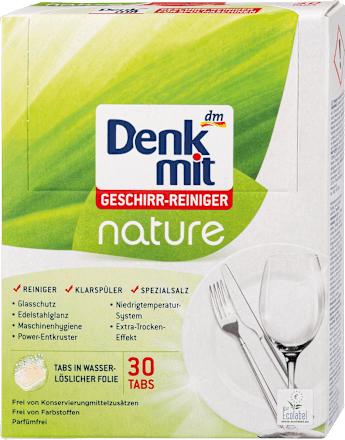 Spülmaschinen-Tabs nature Denkmit