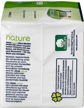 Podpaski higieniczne Nature Ultra ze skrzydełkami Jessa