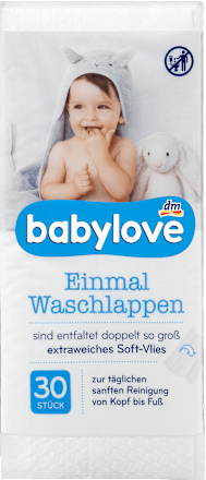 Einmal Waschlappen babylove
