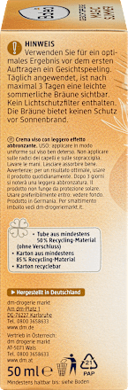 Cremă de față bronzantă Balea