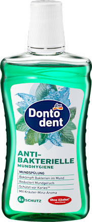 Mundspülung antibakterielle Mundhygiene Dontodent