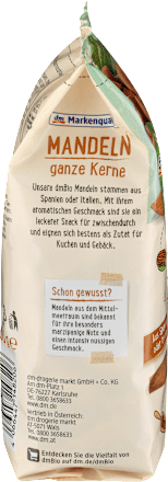 Mandeln, ganze Kerne dmBio