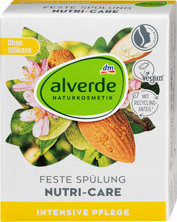 Nutri-Care balsam de păr solid cu extract de migdale alverde NATURKOSMETIK