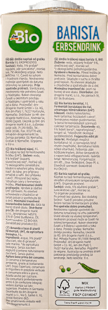 Barista Bevanda bio vegetale di piselli dmBio