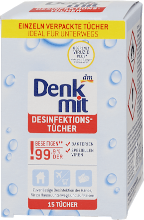 Fertőtlenítő kendő Denkmit