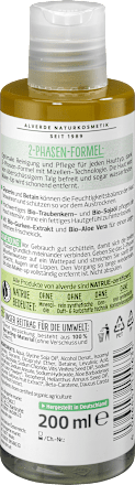 Mizellenwasser 2-Phasen alverde NATURKOSMETIK
