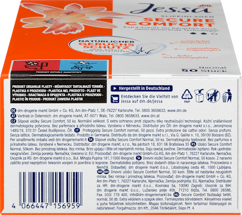 Slipeinlagen Secure Comfort  Normal Jessa