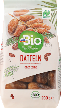 Trockenfrüchte, Datteln entsteint, Naturland dmBio