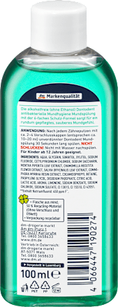 Mundspülung antibakterielle Mundhygiene Dontodent