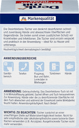 Desinfektionstücher Denkmit