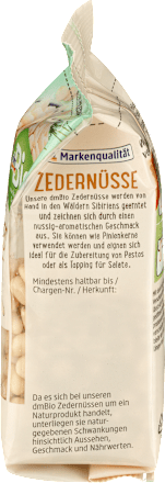 Zedernüsse dmBio
