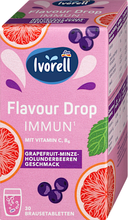 Flavour Drop Immun Brausetabletten Ivorell