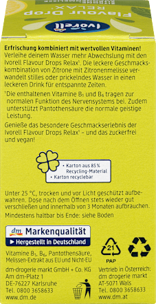 Flavour Drop Relax Brausetabletten Ivorell