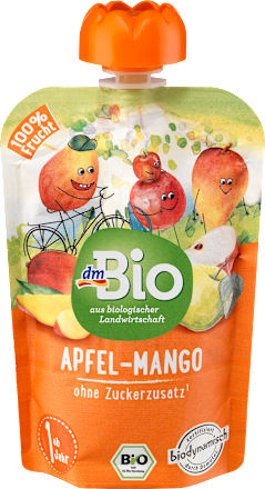 Quetschie Apfel-Mango, ab 1 Jahr dmBio