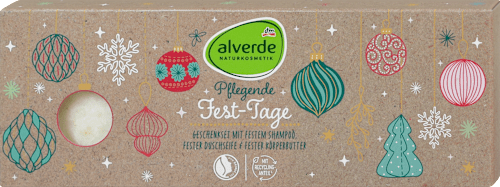 Geschenkset Pflegende Fest-Tage alverde NATURKOSMETIK