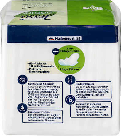 Podpaski higieniczne Nature Ultra ze skrzydełkami Jessa