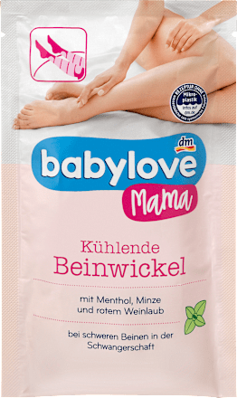 Kühlende Beinwickel babylove Mama
