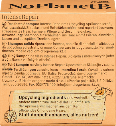 Festes Shampoo Intense Repair No Planet B