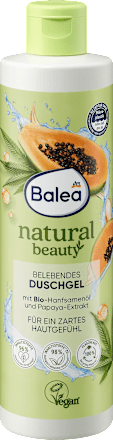Natural Beauty Dusche Papaya-Extrakt & Bio-Hanfsamenöl Balea