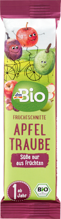 Fruchtriegel Apfel-Traube ab 1 Jahr dmBio