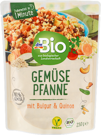 Gotovo jelo - Povrće sa bulgurom i kinoom dmBio