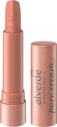 Lippenstift Pure Cream 25 Peachy Kiss alverde NATURKOSMETIK