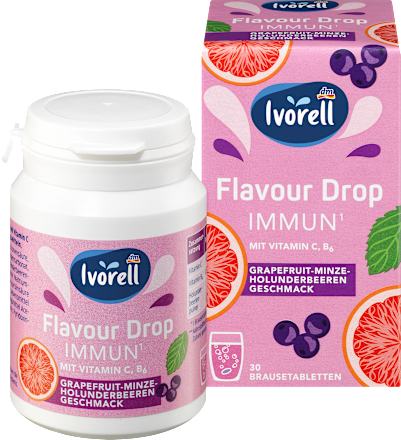 Flavour Drop Immun Brausetabletten Ivorell