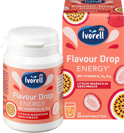 Разтворими таблетки Flavour Drop Energy Ivorell