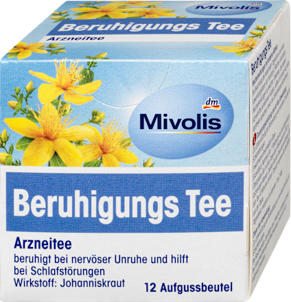 Arzneitee, Beruhigungs Tee (12 Beutel) Mivolis