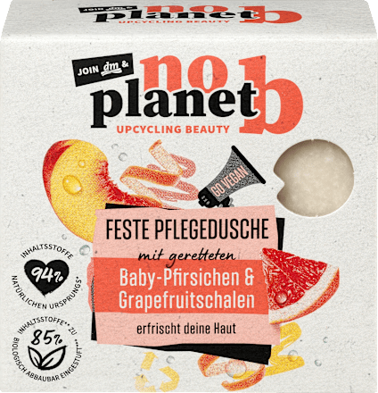 Čvrsti sapun za tuširanje - breskva i grejp No Planet B