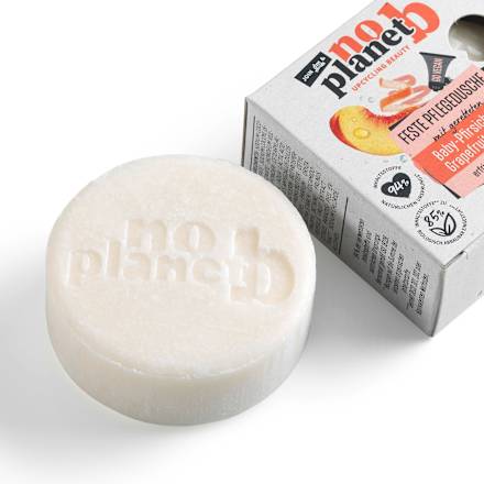 Feste Pflegedusche Baby-Pfirsich & Grapefruitschale No Planet B