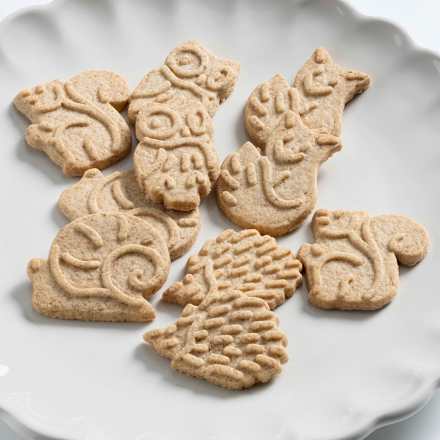 Biscuiți pentru copii cu spelta și unt  dmBio