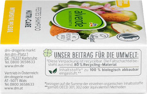 Festes Shampoo Nutri-Care alverde NATURKOSMETIK