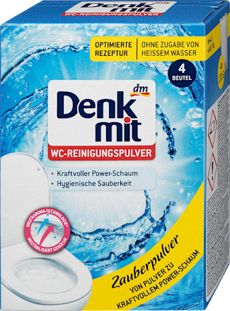 Prašak za čišćenje WC šolje– 4 kesice Denkmit
