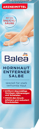 Fußcreme Hornhautentferner Salbe Balea