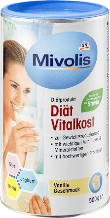 sypká směs na přípravu nápoje s příchutí vanilky Mivolis