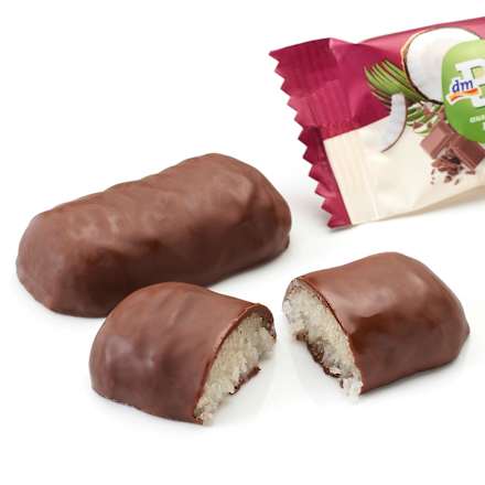 Schokoriegel Zartbitter Kokos dmBio