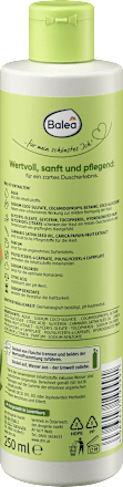 Sprchovací gél natural beauty s bio konopným olejom a extraktom z papáje Balea