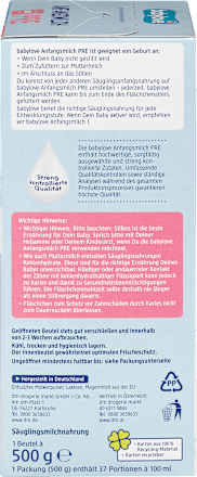 Mleko początkowe dla niemowląt PRE, od urodzenia babylove