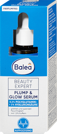 Serum BEAUTY EXPERT PLUMP & GLOW  Balea