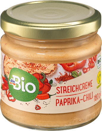 Brotaufstrich, Streichcreme Paprika-Chili dmBio